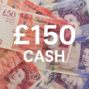£150 Cash - LOW ODDS! ONLY 300 TICKETS!