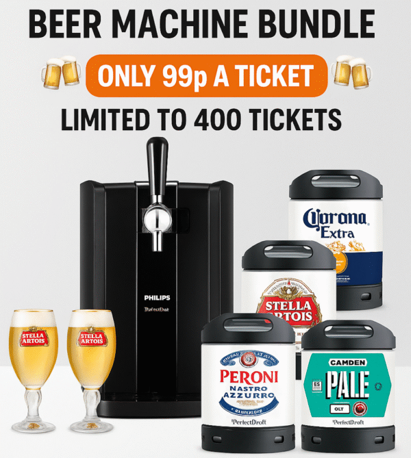 Fathers Day Special - Win a Beer Machine with Beer! - OR £150 Cash Alternative!