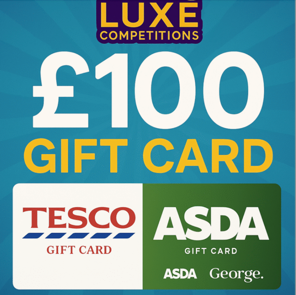 £100 SHOPPING VOUCHER FOR ASDA OR TESCO!